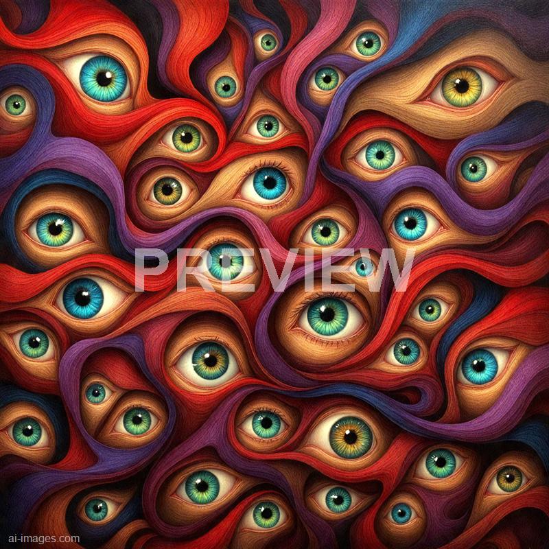 14512 - interwoven-eyes-a-collection-of-human-eyes-appearing-_250705170037_00001